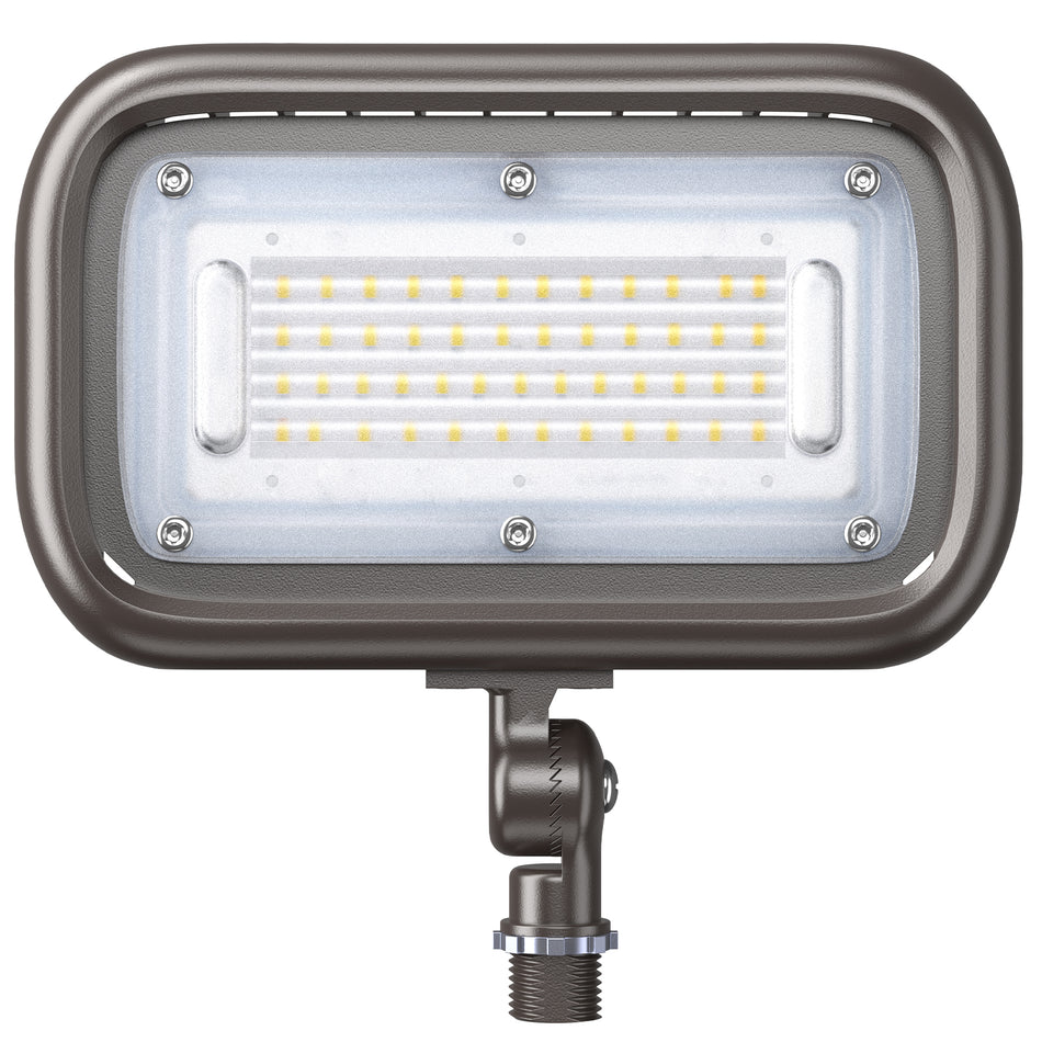 KUKUPPO 3PACK 45W LED Knuckle Flood Light - 4500LM, 4000K, 100-277V