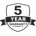 5 Year Warranty