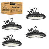 KUKUPPO 150W LED High Bay Light - Dimmable Series, 22500lm, 100-277V