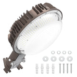 KUKUPPO 80w LED Barn Light - ETL/UL/CE,11200LM,5000K,100-277VAC,With Photocell