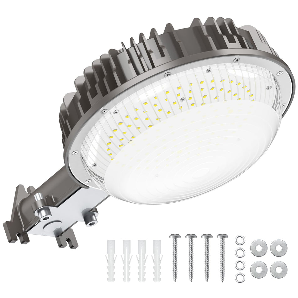 KUKUPPO 150W LED Barn Light - ETL/UL/CE,21000LM,5000K,100-277VAC,With Photocell,IP65