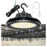 KUKUPPO 150/120/90W LED High Bay Light -  22500lm, 277-480V, 5000K, 120°, With Microwave Expansion Port