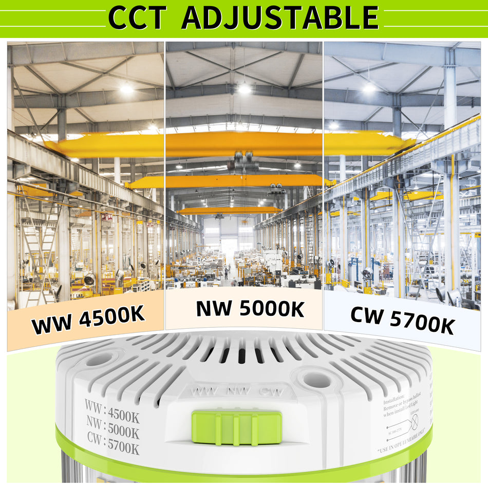 KUKUPPO 75W/60W/45W LED Fan Corn Light - ETL&DLC&CE,11250LM,4500/5000/5700K,E39,100-277VAC,PC Cover