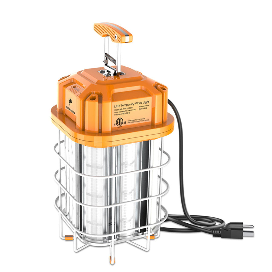 KUKUPPO 150W LED Square Work Light - ETL,22500LM,5000K,100-277VAC,US Plug