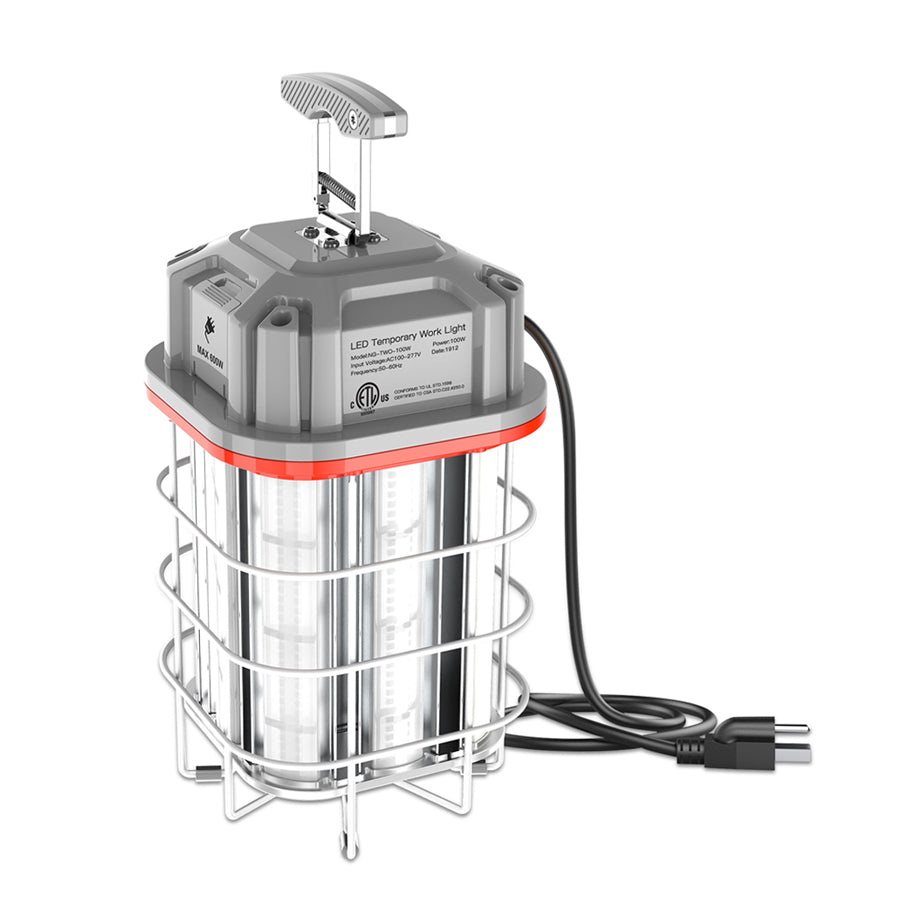 KUKUPPO 150W LED Square Work Light - CE&ETL,22500LM,5000K,100-277VAC,US Plug